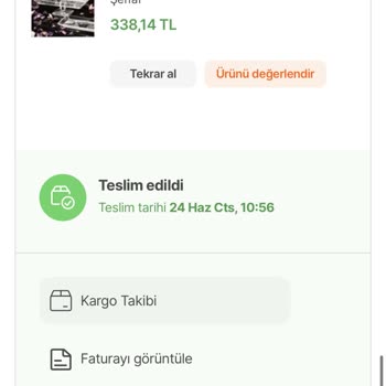 Hepsiburada Kargom Teslim Edildi Gözüküyor