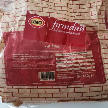 Uno Ekmek Ekmekte Yabancı Cisim