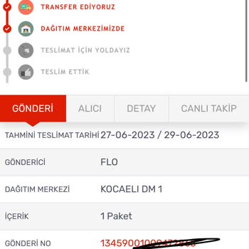 In Street Kargom Sende Kargolar Gelmiyor