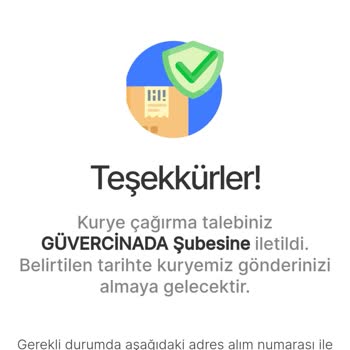 MNG Kargo Güvercinada Şubesi Adrese Kurye Çağırma