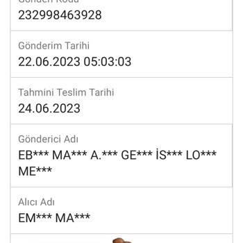 Sendeo Kargonun Teslimatının Gecikmesi