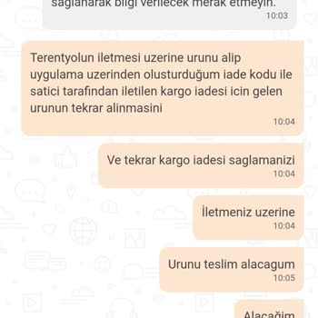 Trendyol Ürün İade Sorunu