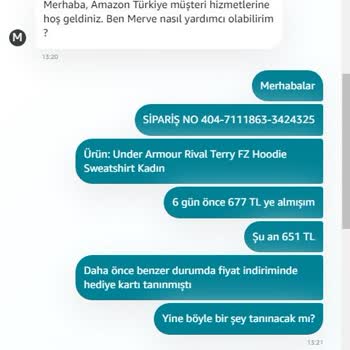 Amazon Fiyat Farkı İadesi Uygulaması Kaldırılmış