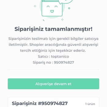 Shopier'le Aldığım Ürün Gelmedi