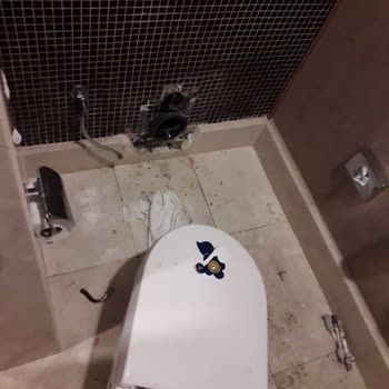 Sirene Belek Hotel Taharet Musluğundan Su Akmayan Arızalı WC