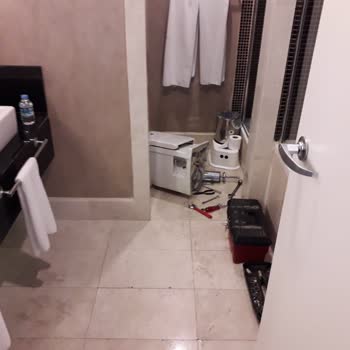 Sirene Belek Hotel Taharet Musluğundan Su Akmayan Arızalı WC