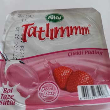 Sütaş Bozuk Puding Küflenmiş