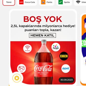 Coca-Cola Kapaklarda Boş Yok Yazmasına Rağmen Kod Olmaması