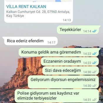 Villa Rent Kalkan Sahte Her Yerden Engelliyorlar