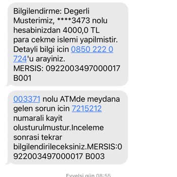 VakıfBank ATM Arızası Para İadesi