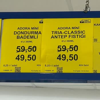 BİM'den Adora Mini Dondurma İndirimi Yanıltmacası