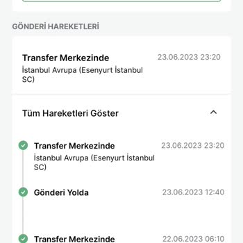 Trendyol Express Kargo Sorunu