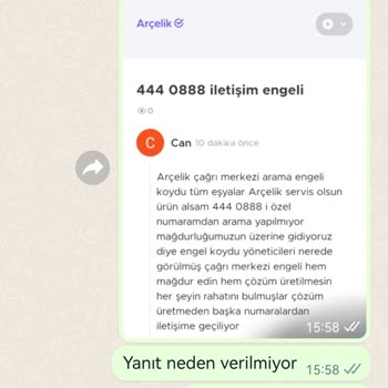 Arçelik 444 08 88 İletişim Engeli