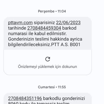 PTT Kargo Tekirdağ Süleymanpaşa Çarşı PTT Şikayet