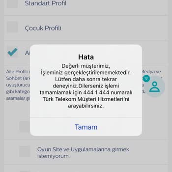 Türk Telekom Güvenli İnternet Sorunu