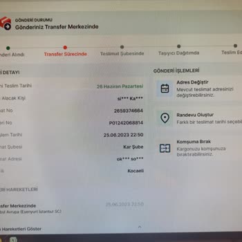 Trendyol Express Kargonu Yanlış Yere Gönderdi