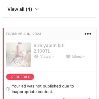 Letgo İlanımı Yayınlamadı Ve Paramı Da İade Etmiyor