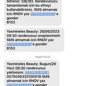 Yasmin & Eles Beauty Randevu Hatası Nedeniyle Umursamaz Ve Çirkin Üsluplu İşletme Sahibi
