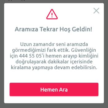Tiktak Müşteri Hizmetlerine Bağlanamama Sorunu.
