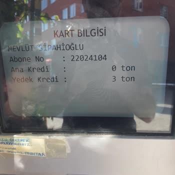 Zonguldak Belediyesi Su Sayacı Yükleme Hatası