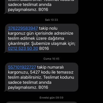 MNG Kargo Mesaj Atıp Ürünü Getirmiyor