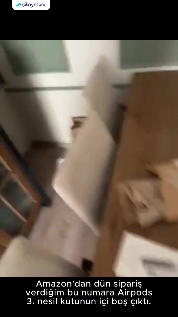 Amazon'dan Aldığım Ürünün Kutusu Bomboş Çıktı! videonun kapak resmi