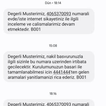 Türk Telekom Adres Değişikliği Nakil Kurulum Sorunu