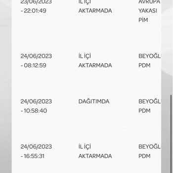 PTT Kargo Beyoğlu Şubesi Dağıtımda Hızlı Tebligat Olmasına Rağmen Yaşanan Sorun