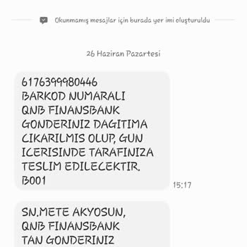 PTT Kargo Evde Kimse Yok Diyerek Gelmiyorlar