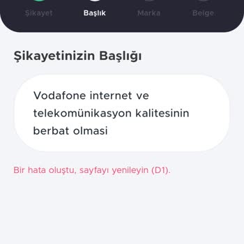 Vodafone İnternet Kalitesizliği