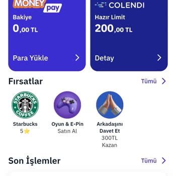 Money Pay Bitmek Bilmeyen Hazır Limit