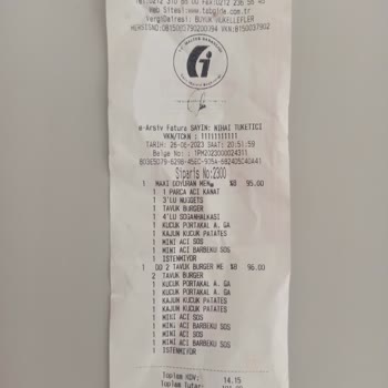 Popeyes Olmayan Sosların Parasını Almışlar