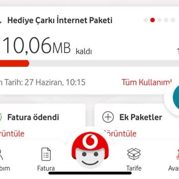 Vodafone Yanlış Paket Aşım Bedeli Yansıtması
