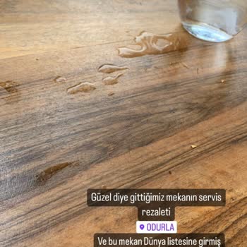 Od Urla Restaurant Od Urla'da Servis Deneyimimiz Kötüydü