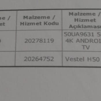 Vestel Televizyon Kurulum Yapmıyorlar Ve Oyalıyorlar