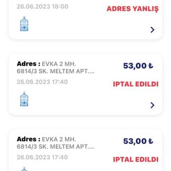Nestlé Pure Life Geç Gelmeyen Sipariş