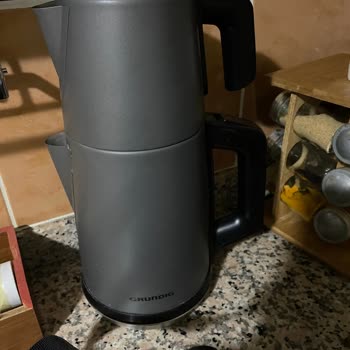 Grundig Marka Çay Makinesinde Paslanma Sorunu!