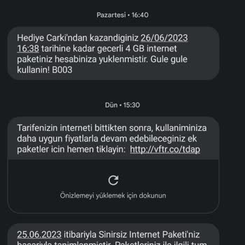 Vodafone Yine İş Başında