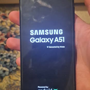 Samsung Telefon A51 Açılıp Tekrar Kapanması