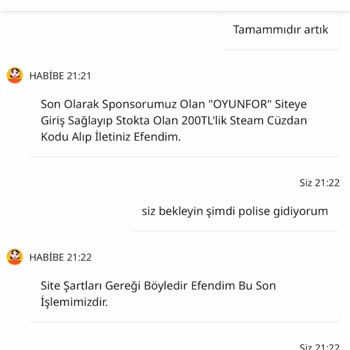 Kabasakalonline.com Sitesinde Satışa Çıkardığım PUBG Hesabım İçin 16.000 TL Ödeme Alamadım