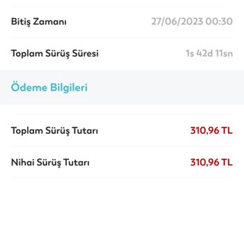 BinBin Fazla Ücret Çıkarılması