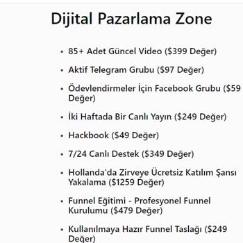 Dijital Pazarlama Zone (Gürkanzone) Hayal Kırıklığı
