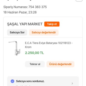 ECA Mutfak Bataryası Arızası