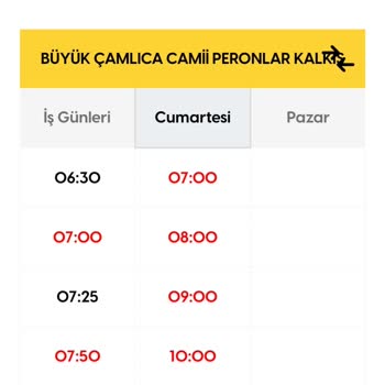 İETT - İstanbul Elektrik Tramvay Tünel Vasıta Saat Sorunu