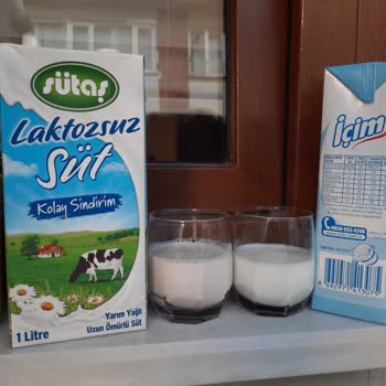 Sütaş Laktozsuz Süt Rengi