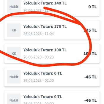BiTaksi Ücret Tahsilatı Sıkıntı