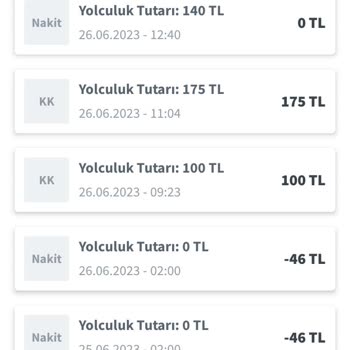 BiTaksi Ücret Tahsilatı Sıkıntı