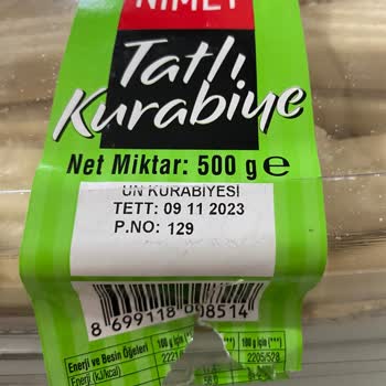 Nimet Gıda Nimet Un Kurabiyesi