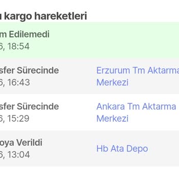 Hepsiburada Bilgim Dahilinde Olmadan Kargolanan Ürünü İptal Ediyor