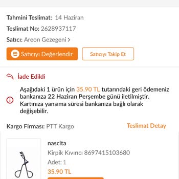 Trendyol İade Ürünlerinin Karışması